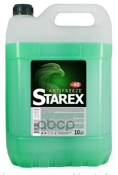 Антифриз Starex Green (Север) G11 10Кг 700617 Starex арт. 700617