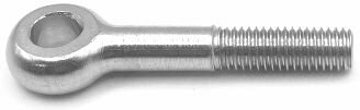 Болт откидной DIN 444 (с ухом, с кольцом), нержавеющая сталь А2 (AISI 304), размер М8х50, 1 шт