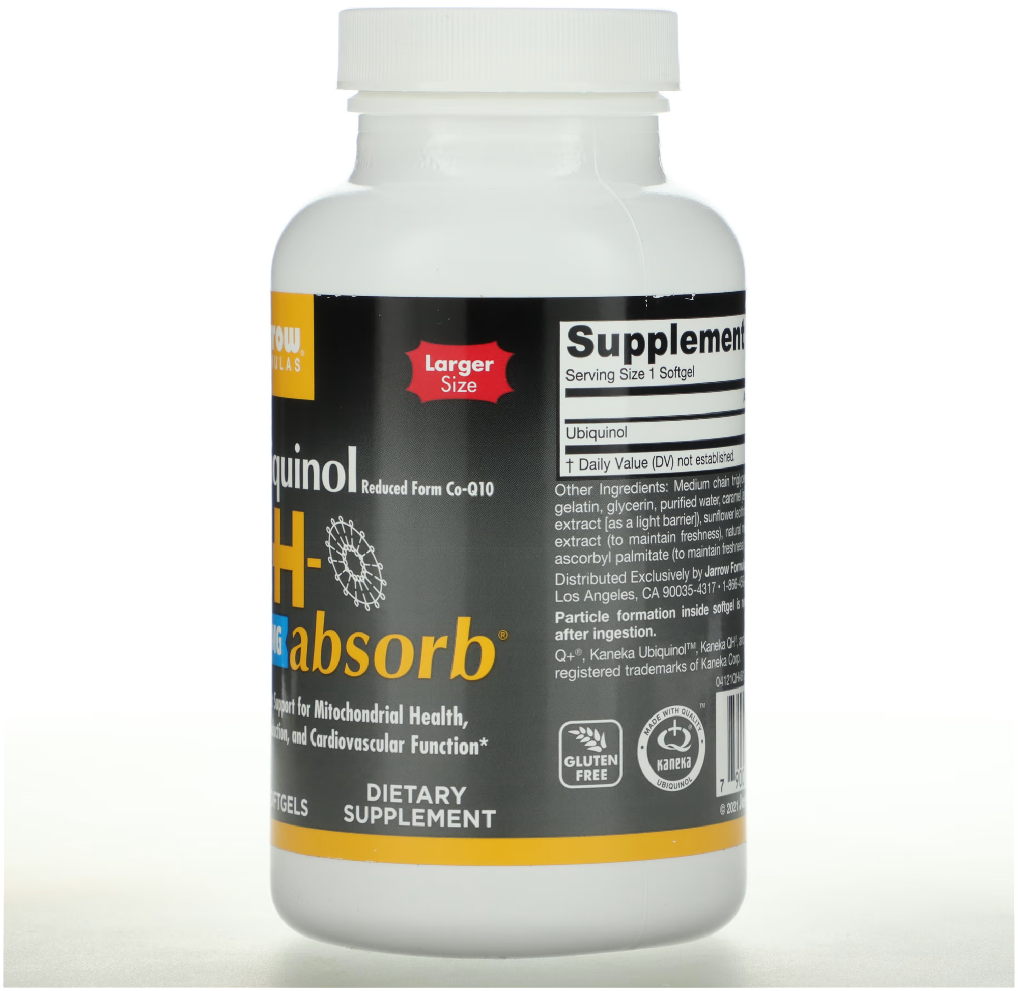 Убихинол QH-Абсорб Jarrow Formulas капсулы гелевые 100мг 60шт Jarrow Formulas, Inc - фото №5