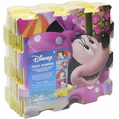 Disney GT Пазл-коврик Минни Маус: Милые подружки (EVA, 9 деталей) DSN00503-116