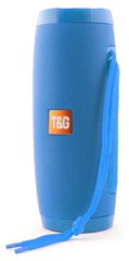 Портативная акустика T&G TG157 CN, 10 Вт, синий