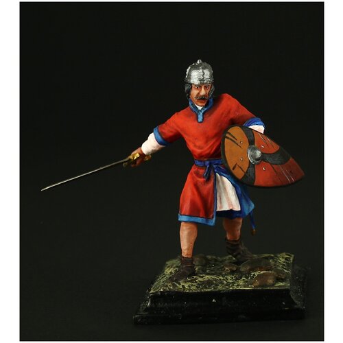 Оловянный солдатик SDS: Нормандский воин, 1066 г. оловянный солдатик sds нормандский рыцарь 1066 г