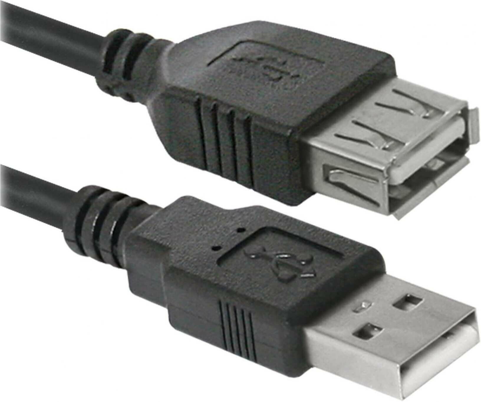 USB кабель Defender USB02-17 USB2.0 AM-AF, 5.0м - фотография № 12