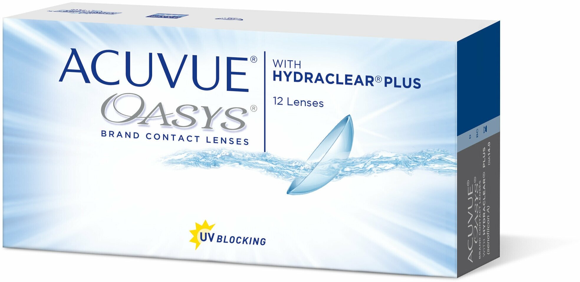 Acuvue Oasys with Hydraclear Plus, 12 шт. R: 8.4, D: -5.50 — фото 1