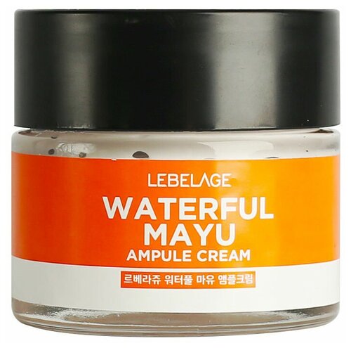 Lebelage Ampule Cream Waterful Mayu Увлажняющий ампульный крем для лица с лошадиным маслом, 70 мл