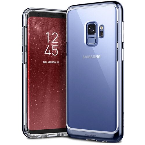 Чехол Caseology Skyfall для Galaxy S9 Blue Coral