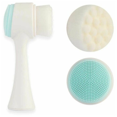 Щеточка для очищения и пилинга лица двухсторонняя Kristaller 27000₽