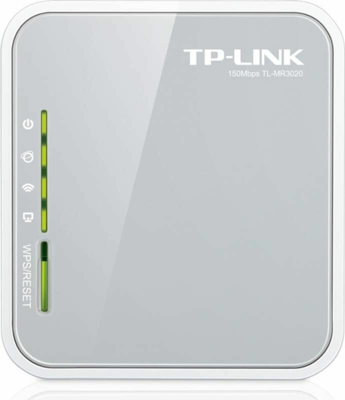 Роутер беспроводной TP-Link TL-MR3020 N300 10/100BASE-TX/4G ready белый