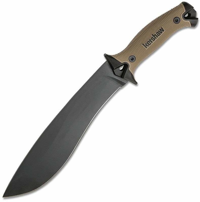 Kershaw Мачете Camp 10 сталь 65MN, рукоять FRN Tan (1077TAN)