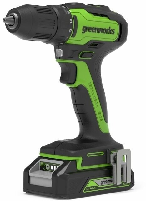 Аккумуляторная дрель-шуруповерт 24V Greenworks GD24DD35 3704007