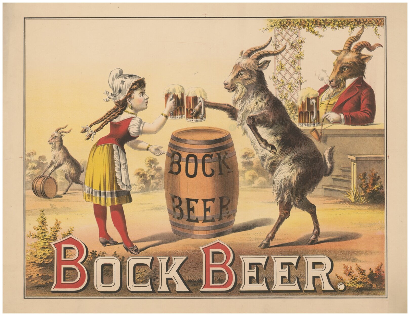 Постер / Плакат / Картина Bock Beer