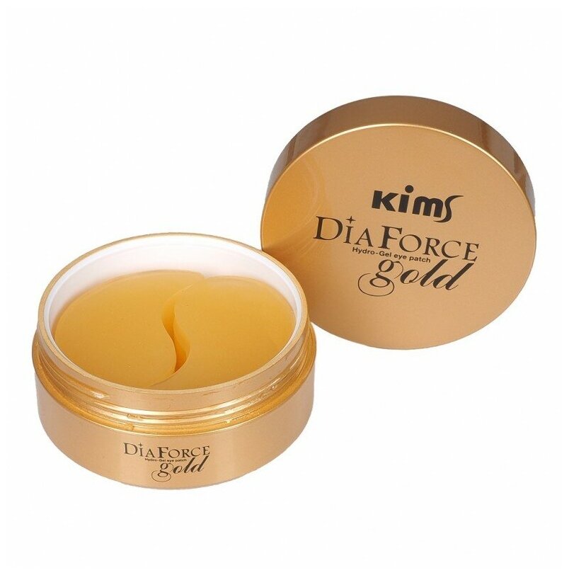 Kims Гидрогелевые патчи Dia Force Gold Hydro-Gel Eye Patch