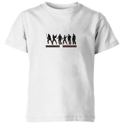 фото Детская футболка «action heroes (киногерои)» (164, темно-розовый) us basic