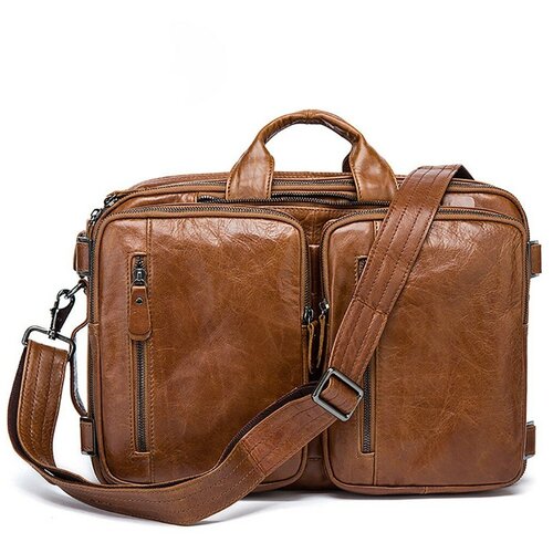 фото Сумка-рюкзак mypads premium m432 светло-коричневый