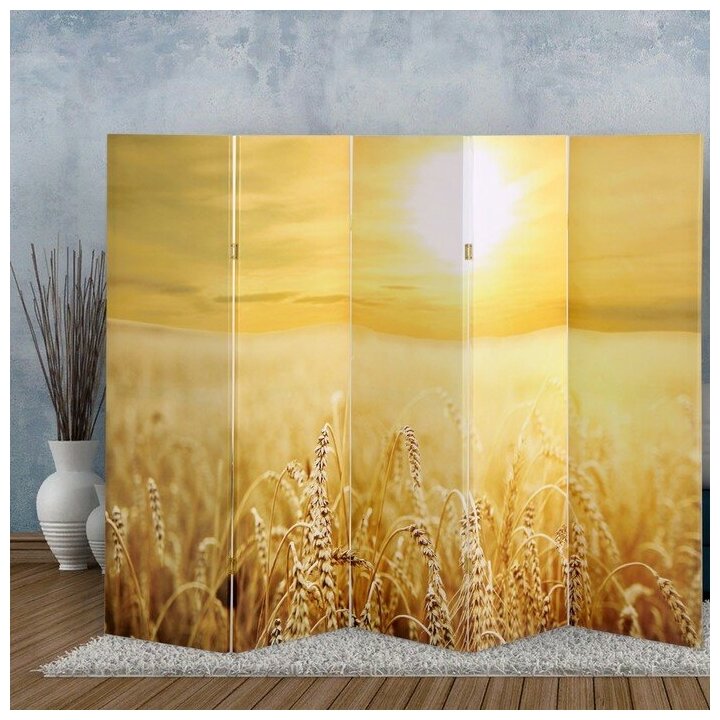 Ширма "Пшеничное поле", 250 х 160 см - фотография № 1