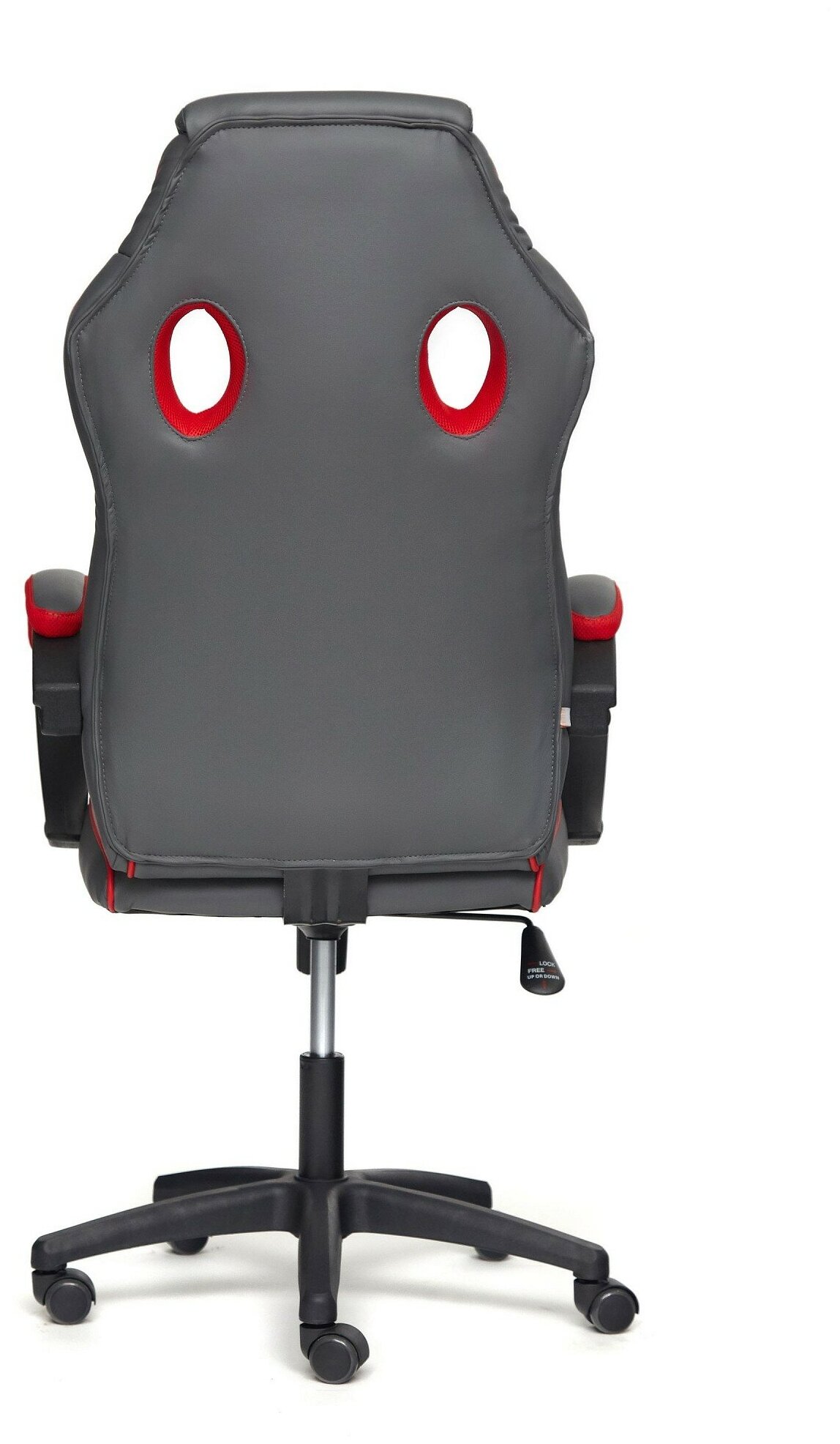 Игровое кресло Tetchair (Grey/Red) - фото №3