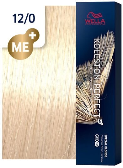 Wella /81650941/крем-краска Koleston Perfect Me+ Special Blonde 12/0 Ультраяркий блонд натуральный для волос 60 мл