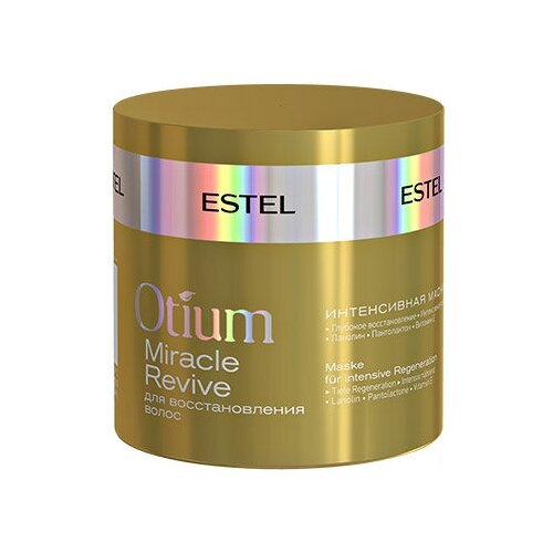 Маска интенсивная для восстановления волос otium miracle revive 300 мл Estel