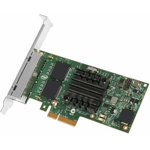 INTEL Сетевой адаптер Intel Ethernet Server Adapter I350-T4 (Ver.2) 1Gb Quad Port RJ-45 (bulk), 1 year