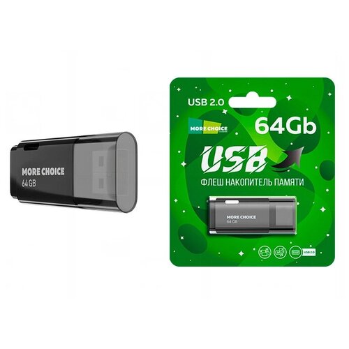 USB Flash Drive 64Gb - More Choice MF64 4610196405167