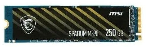 Накопитель SSD MSI SPATIUM M390 NVMe M.2 250GB