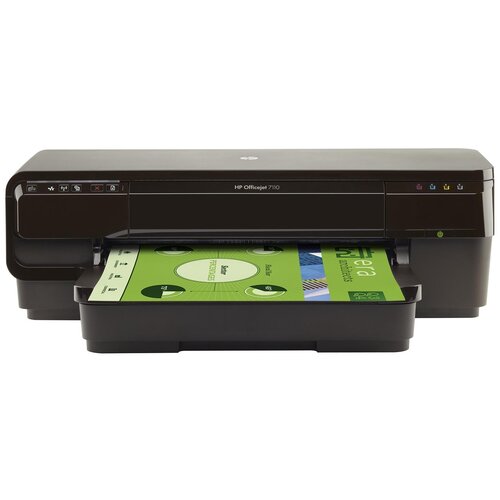 Принтер струйный цветной HP Officejet 7110 Printer A3 4800x1200dpi 158ppm tray 250 128Mb ePrint AirPrint USB RJ45 Wi-Fi 1482100₽