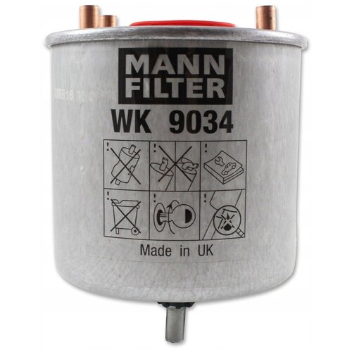 WK9034Z MANN Фильтр топливный Citroen C3, C4, C4 II 10- Berling