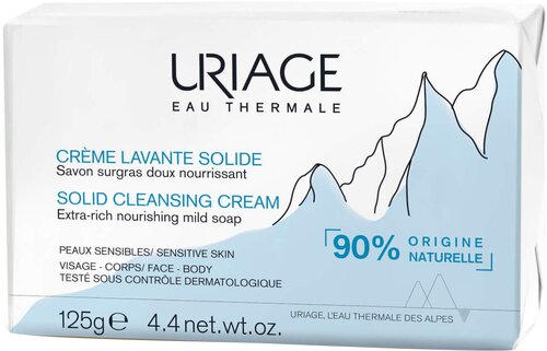 URIAGE Hygiene Крем-мыло для тела очищающее, 125 г