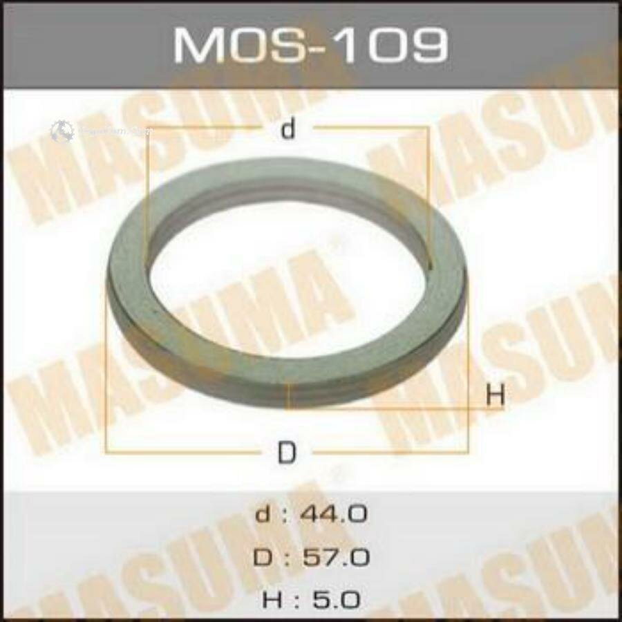 MOS-109_кольцо уплотнительное! 44x57\ Mazda 323, Toyota, Opel 1.3/1.5/1.6/1.7/2.0 D MOS109