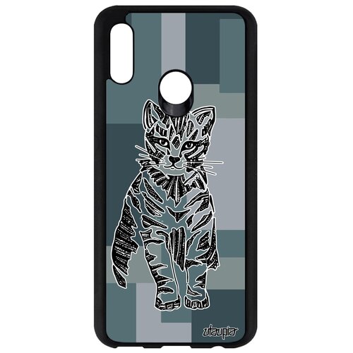 фото Чехол для honor 10 lite, "кот" cat маленький utaupia