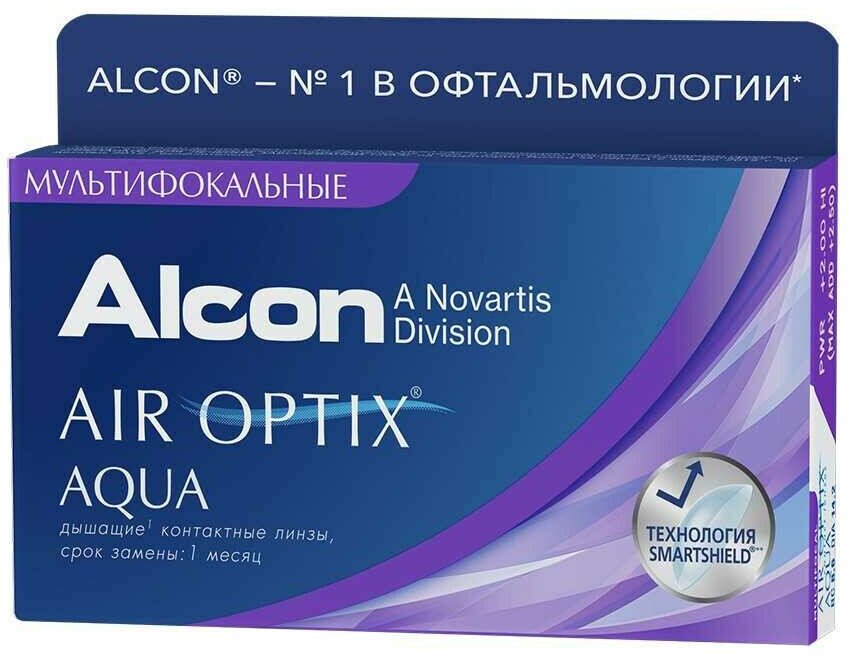 Air Optix plus HydraGlyde Multifocal (-7.75/Medium/8.6)