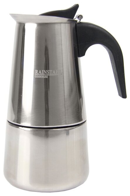 Гейзерная кофеварка Rainstahl 8800-06RSCM (6 чашек), 300 мл, стальной