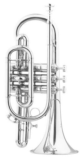 Cornet Bb Artemis RCR-4200 - Корнет c посеребреным корпусом