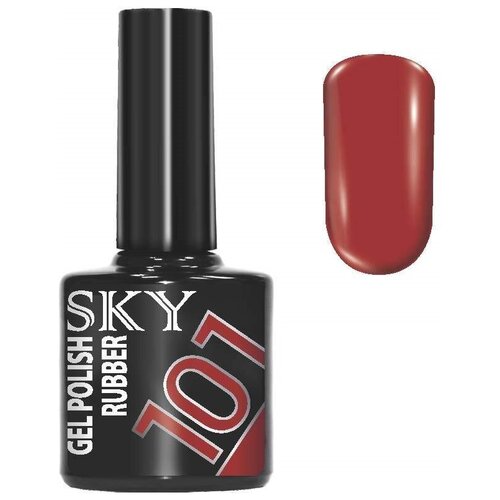 SKY Гель-лак Gel Polish Rubber, 10 мл, 101