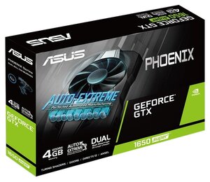 Видеокарта ASUS Phoenix GeForce GTX 1650 SUPER 1530MHz PCI-E 3.0 4096MB 12002MHz 128 bit DVI HDMI DisplayPort HDCP