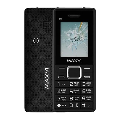 Телефон MAXVI C9i 2 SIM черный 95000₽