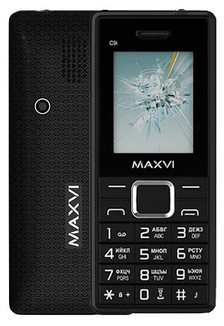 Мобильный телефон Maxvi C9i Чёрно-черный