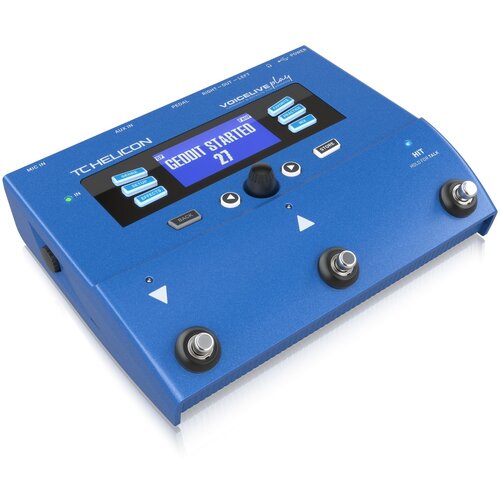TC HELICON VOICELIVE PLAY Напольный вокальный процессор эффектов, эффекты Tone, Harmony, HardTune, Reverb, Double, Megaphone и др