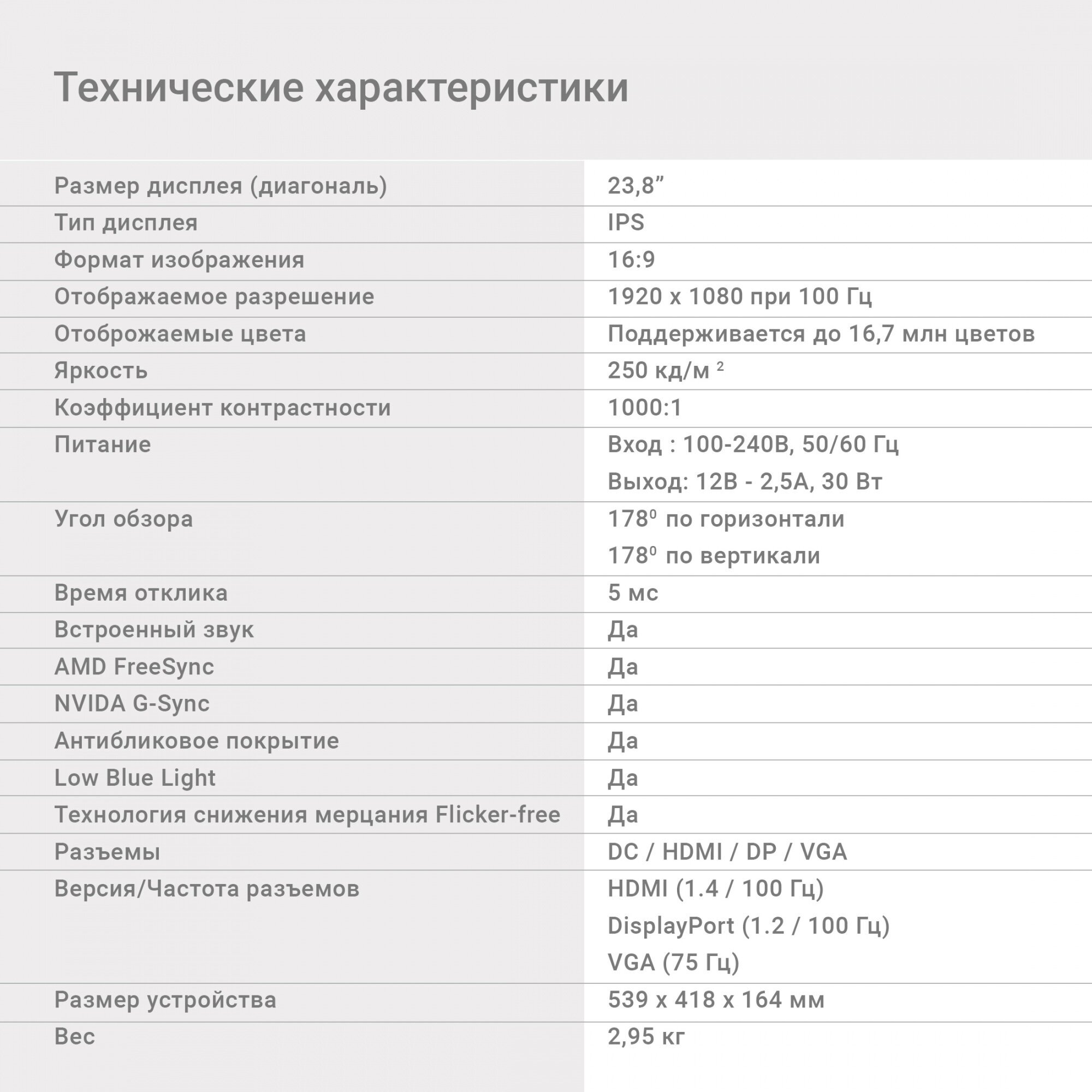 Монитор Digma Progress 24P501F черный