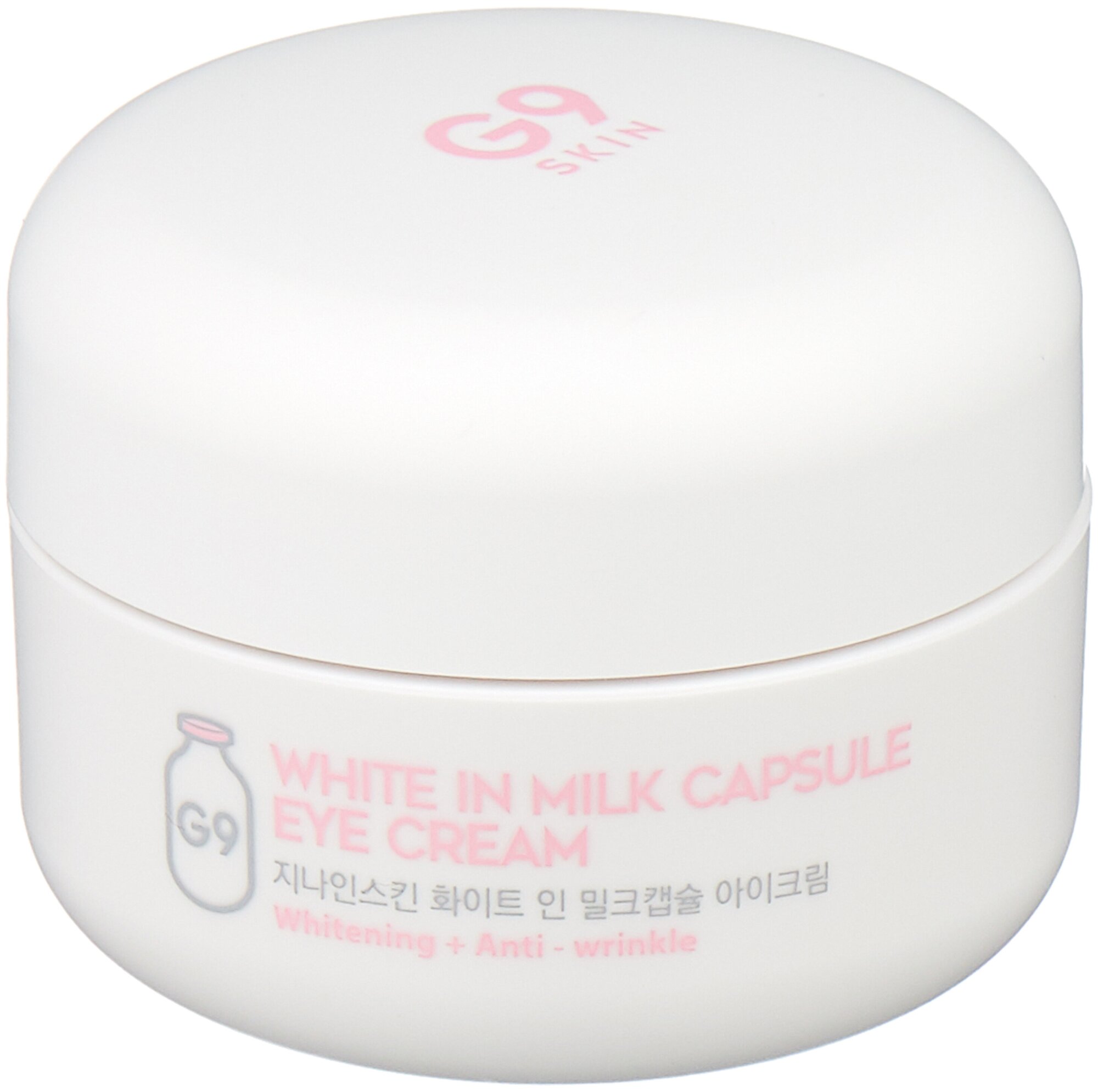 G9SKIN Осветляющий крем для глаз White In Milk Capsule Eye Cream, 30 гр.