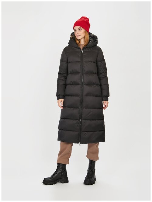 Куртка (Эко пух) BAON женская, модель: B041531, цвет: BLACK, размер: XS
