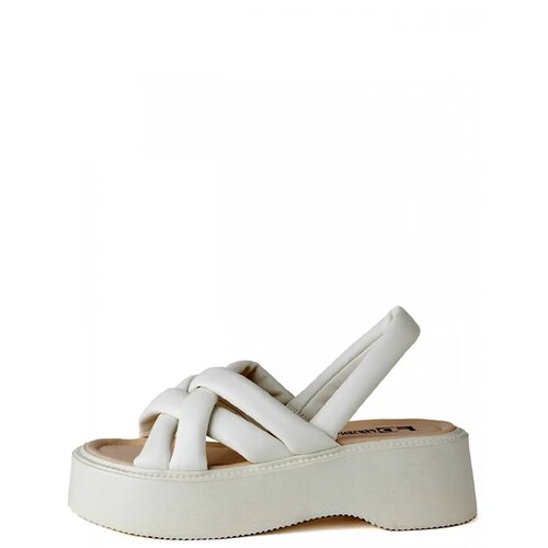 фото Francesco donni p9s6506zw-b48-09uv женские босоножки белый натуральная кожа, размер 37