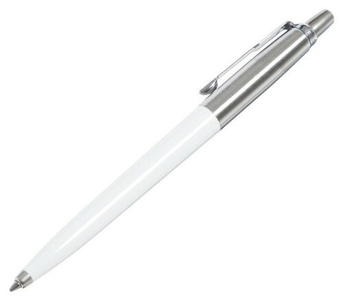 Ручка шариковая Parker JOTTER ORIGINALS WHITE, синяя, блистер 2096874