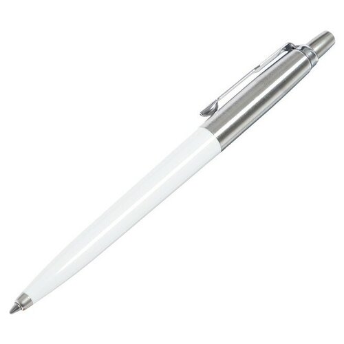 Ручка шариковая Parker JOTTER ORIGINALS WHITE, синяя, блистер 2096874