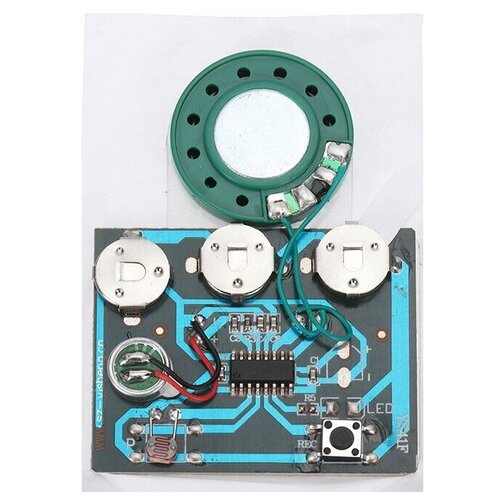 Звуковой модуль Arduino для записи и воспроизведения звука до 30 секунд для открыток (Н)