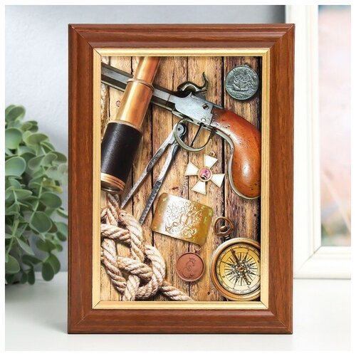 Ключница Набор пирата орех 15х21 см 1122₽