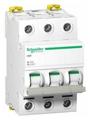 ISW 3P 125A Выключатель нагрузки 3-полюсный 125А Schneider Electric, A9S65392