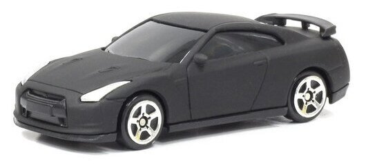 Машинка Nissan GTR (R35) черная матовая (металл) игрушка Uni-Fortune 344013SM