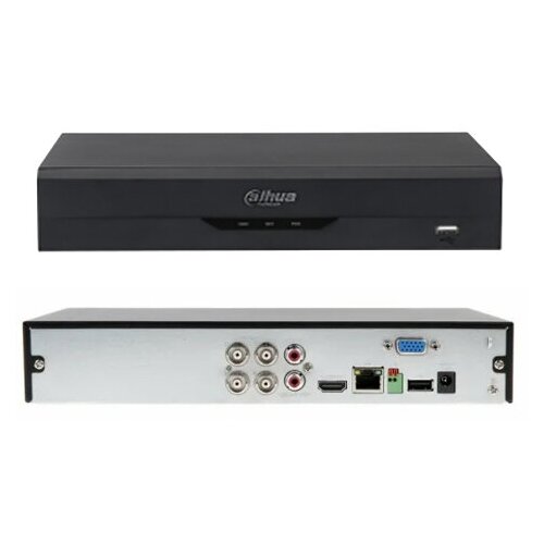 Видеорегистратор 5 Мп 4-канальный мультиформатный TVIAHDCVICVBS 1 SATA HDD с SMD c Onvif для дома дачи и офиса Dahua DHI-XVR5104HS-I3 929000₽