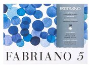 Бумага для акварели Fabriano Блок для акварели FABRIANO "5", 300г/м2, 26x36см, Торшон, склейка 20 листов